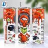NFL Denver Broncos Grinch Inflated 3D Skinny Tumbler M2