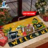 NFL Green Bay Packers Grinch Christmas Welcome Football Doormat Custom Name 3 NFL Green Bay Packers Grinch Christmas Welcome Football Doormat Custom Name