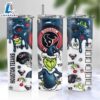 NFL Houston Texans Grinch Inflated 3D Skinny Tumbler M2 3 NFL Houston Texans Grinch Inflated 3D Skinny Tumbler M2