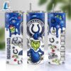 NFL Indianapolis Colts Grinch Inflated 3D Skinny Tumbler M2 2 NFL Indianapolis Colts Grinch Inflated 3D Skinny Tumbler M2