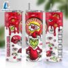 NFL Kansas City Chiefs Grinch Inflated 3D Skinny Tumbler M2 3 NFL Kansas City Chiefs Grinch Inflated 3D Skinny Tumbler M2