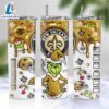 NFL New Orleans Saints Grinch Inflated 3D Skinny Tumbler M2