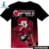 NHL New Jersey Devils Mickey Tshirt Adult And Kid Tshirt