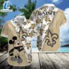 New Orleans Saints Team NFL Mickey Hawaiian Beach Shirt 2 New Orleans Saints Team NFL Mickey Hawaiian Beach Shirt