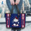 New York Giants NFL Kitty Women Leather Tote Bag 3 New York Giants NFL Kitty Women Leather Tote Bag