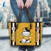 Pittsburgh Steelers NFL Kitty Women Leather Tote Bag 3 Pittsburgh Steelers NFL Kitty Women Leather Tote Bag