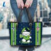 Seattle Seahawks NFL Kitty Women Leather Tote Bag 3 Seattle Seahawks NFL Kitty Women Leather Tote Bag