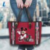 Tampa Bay Buccaneers NFL Mickey Women Leather Tote Bag