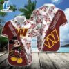 Washington Commanders Team NFL Mickey Hawaiian Beach Shirt 3 Washington Commanders Team NFL Mickey Hawaiian Beach Shirt