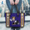 Baltimore Ravens NFL Minnie Women Leather Tote Bag 2 Baltimore Ravens NFL Minnie Women Leather Tote Bag