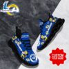 Custom Name Mickey Los Angeles Rams Clunky Shoes 2 Custom Name Mickey Los Angeles Rams Clunky Shoes