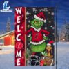 Custom Name NCAA Cincinnati Bearcats Grinch Football Christmas Welcome Garden Flag 2 Custom Name NCAA Cincinnati Bearcats Grinch Football Christmas Welcome Garden Flag