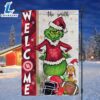 Custom Name NCAA Houston Cougars Grinch Football Christmas Welcome Garden Flag 2 Custom Name NCAA Houston Cougars Grinch Football Christmas Welcome Garden Flag