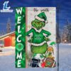 Custom Name NCAA Marshall Thundering Herd Grinch Football Christmas Welcome Garden Flag 3 Custom Name NCAA Marshall Thundering Herd Grinch Football Christmas Welcome Garden Flag