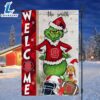 Custom Name NCAA NC State Wolfpack Grinch Football Christmas Welcome Garden Flag 2 Custom Name NCAA NC State Wolfpack Grinch Football Christmas Welcome Garden Flag