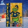 Custom Name NCAA Northern Colorado Bears Grinch Football Christmas Welcome Garden Flag 3 Custom Name NCAA Northern Colorado Bears Grinch Football Christmas Welcome Garden Flag