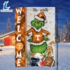 Custom Name NCAA Tennessee Volunteers Grinch Football Christmas Welcome Garden Flag 3 Custom Name NCAA Tennessee Volunteers Grinch Football Christmas Welcome Garden Flag