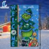 Custom Name NCAA Tulane Green Wave Grinch Football Christmas Welcome Garden Flag 3 Custom Name NCAA Tulane Green Wave Grinch Football Christmas Welcome Garden Flag