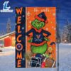 Custom Name NCAA Virginia Cavaliers Grinch Football Christmas Welcome Garden Flag 2 Custom Name NCAA Virginia Cavaliers Grinch Football Christmas Welcome Garden Flag