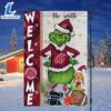 Custom Name NCAA Washington State Cougars Grinch Football Christmas Welcome Garden Flag 3 Custom Name NCAA Washington State Cougars Grinch Football Christmas Welcome Garden Flag