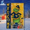 Custom Name NCAA West Virginia Mountaineers Grinch Football Christmas Welcome Garden Flag 2 Custom Name NCAA West Virginia Mountaineers Grinch Football Christmas Welcome Garden Flag