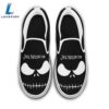 Disney Jack Skellington Black White Halloween Slip On Shoes 2 Disney Jack Skellington Black White Halloween Slip On Shoes