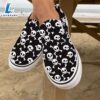 Halloween Skull And Bone Casual Vans Slip On Shoes 3 Halloween Skull And Bone Casual Vans Slip On Shoes
