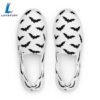Its Freakin Bats Goth Halloween Slip On Shoes