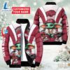 NCAA Arkansas Razorbacks Sport Baby Yoda Puffer Jacket For Fans 3 NCAA Arkansas Razorbacks Sport Baby Yoda Puffer Jacket For Fans