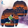 NCAA Auburn Tigers The Grinch 3D Ugly Sweater Christmas