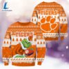 NCAA Clemson Tigers The Grinch 3D Ugly Sweater Christmas 2 NCAA Clemson Tigers The Grinch 3D Ugly Sweater Christmas