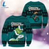 NCAA Coastal Carolina Chanticleers The Grinch 3D Ugly Sweater Christmas