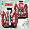 NCAA Cornell Big Red Sport Baby Yoda Puffer Jacket For Fans 2 NCAA Cornell Big Red Sport Baby Yoda Puffer Jacket For Fans