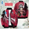 NCAA Disney Betty Boop Georgia Bulldogs Sport Puffer Jacket For Fans 2 NCAA Disney Betty Boop Georgia Bulldogs Sport Puffer Jacket For Fans