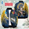 NCAA Disney Betty Boop West Virginia Mountaineers Sport Puffer Jacket For Fans 3 NCAA Disney Betty Boop West Virginia Mountaineers Sport Puffer Jacket For Fans