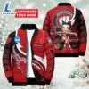 NCAA Disney Betty Boop Wisconsin Badgers Sport Puffer Jacket For Fans 3 NCAA Disney Betty Boop Wisconsin Badgers Sport Puffer Jacket For Fans