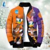NCAA Donald Duck Clemson Tigers For Fans Custom Puffer Jacket 3 NCAA Donald Duck Clemson Tigers For Fans Custom Puffer Jacket