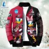 NCAA Donald Duck Georgia Bulldogs For Fans Custom Puffer Jacket 2 NCAA Donald Duck Georgia Bulldogs For Fans Custom Puffer Jacket