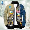 NCAA Donald Duck Georgia Tech Yellow Jackets For Fans Custom Puffer Jacket