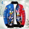 NCAA Donald Duck Kansas Jayhawks For Fans Custom Puffer Jacket