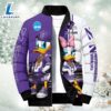 NCAA Donald Duck Northwestern Wildcats For Fans Custom Puffer Jacket 3 NCAA Donald Duck Northwestern Wildcats For Fans Custom Puffer Jacket