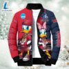 NCAA Donald Duck Ole Miss Rebels For Fans Custom Puffer Jacket