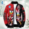 NCAA Donald Duck Wisconsin Badgers For Fans Custom Puffer Jacket
