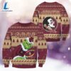 NCAA Florida State Seminoles The Grinch 3D Ugly Sweater Christmas 3 NCAA Florida State Seminoles The Grinch 3D Ugly Sweater Christmas