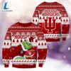 NCAA Indiana Hoosiers The Grinch 3D Ugly Sweater Christmas 2 NCAA Indiana Hoosiers The Grinch 3D Ugly Sweater Christmas