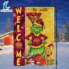 NCAA Iowa State Cyclones Grinch Basketball Christmas Welcome Garden Flag - Custom Name 3 NCAA Iowa State Cyclones Grinch Basketball Christmas Welcome Garden Flag Custom Name