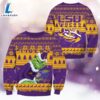 NCAA LSU Tigers The Grinch 3D Ugly Sweater Christmas 3 NCAA LSU Tigers The Grinch 3D Ugly Sweater Christmas