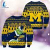 NCAA Michigan Wolverines The Grinch 3D Ugly Sweater Christmas 3 NCAA Michigan Wolverines The Grinch 3D Ugly Sweater Christmas