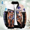 NCAA Mickey And Minnie Mouse Boise State Broncos Puffer Jacket Custom