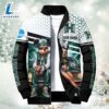 NCAA Mickey And Minnie Mouse Hawaii Rainbow Warriors Puffer Jacket Custom